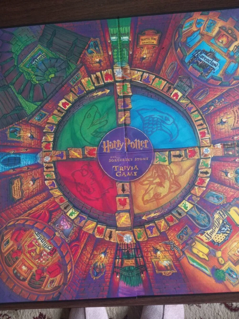 Vintage Y2K Harry Potter and the Sorcerer's Stone Trivia Game